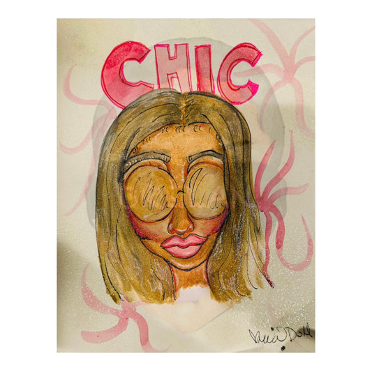 “Chic Doll” Print